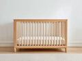 Culla da camera da letto 140×77×103 cm - legno chiaro - stile naturale con sponde verticali